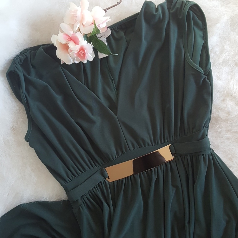 Green dress